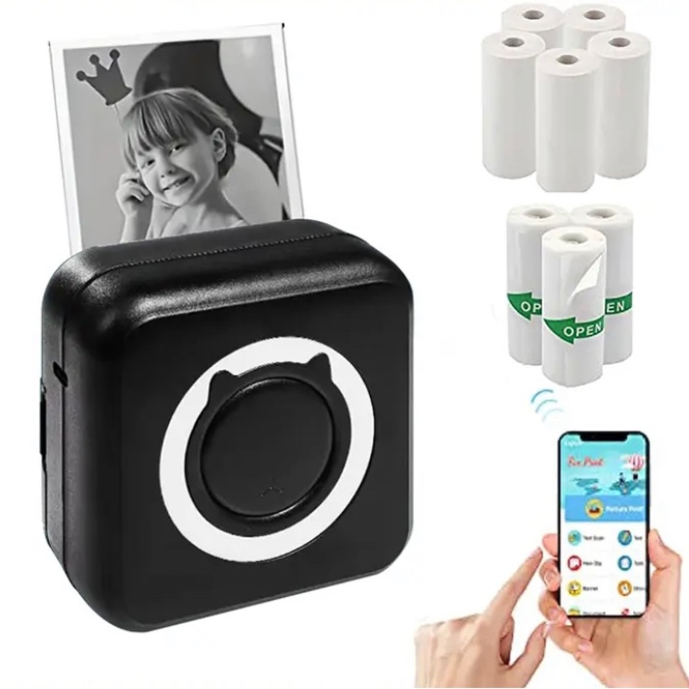 Mini Portable Inkless Notes Printer